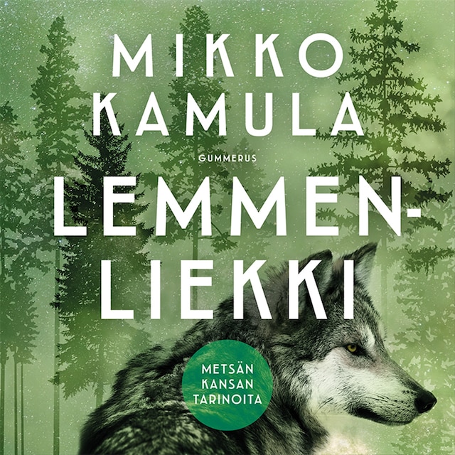 Kirjankansi teokselle Lemmenliekki